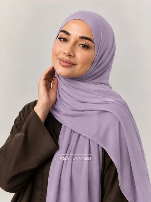 Pastel Lavender Moja Modal Cotton Hijab